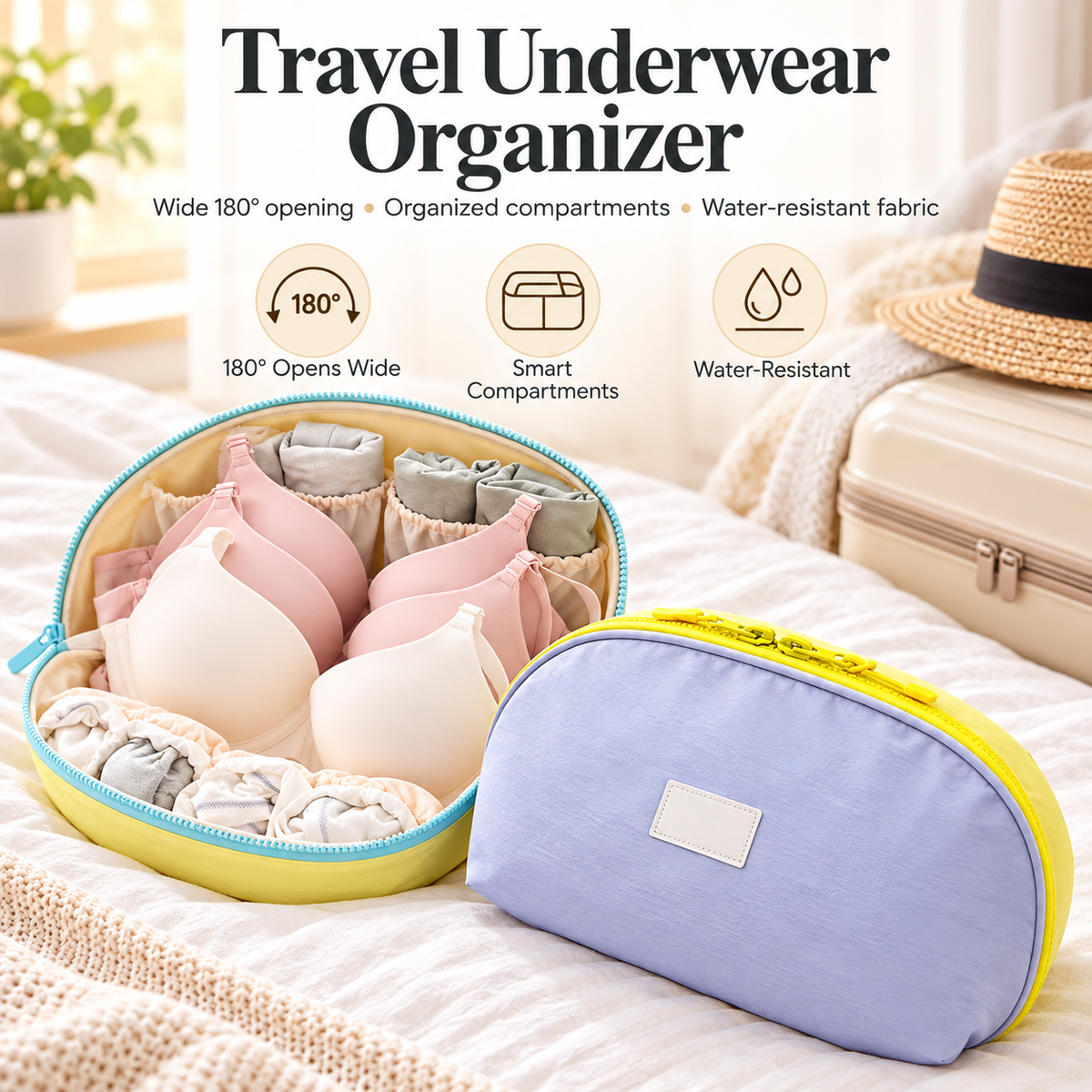 The Ultimate Travel Underwear Organizer ✈️