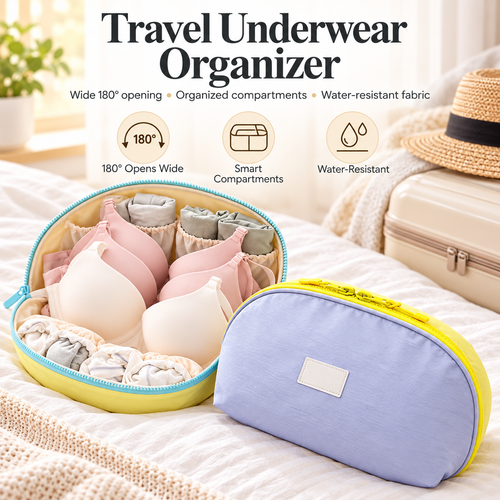 The Ultimate Travel Underwear Organizer ✈️
