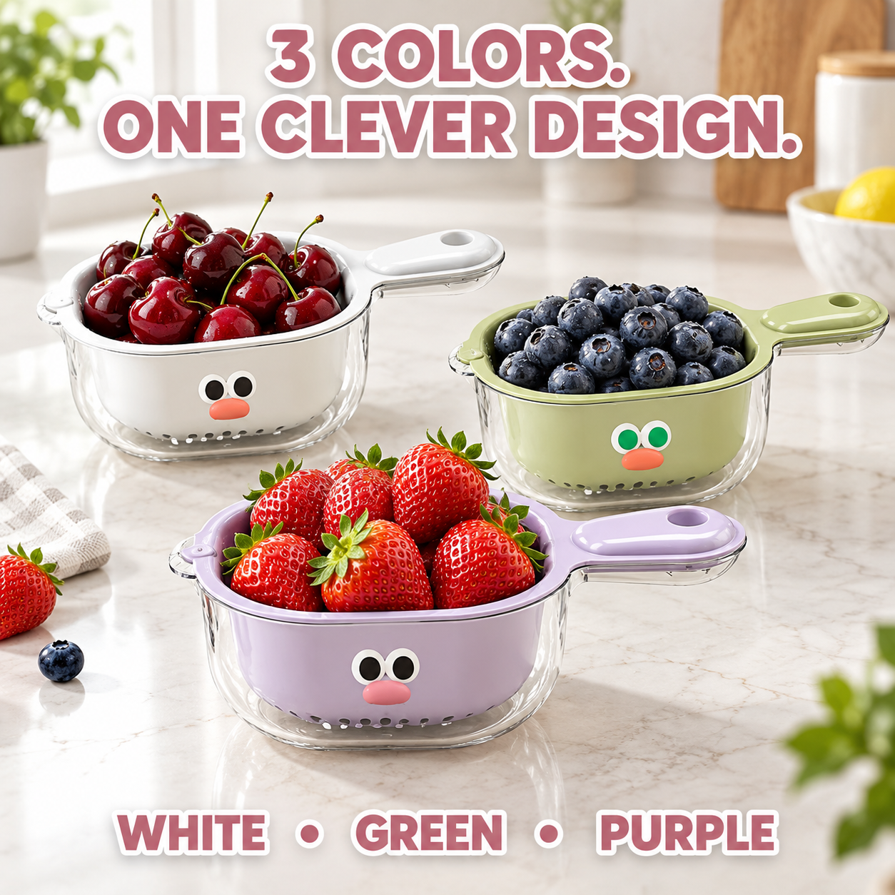 1PC White