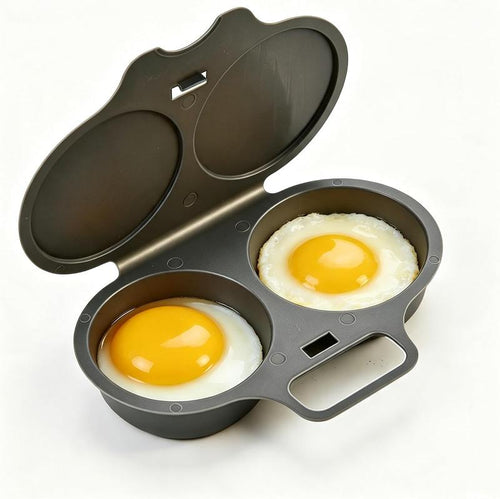 Microwave Egg Poacher with Lid & Handle