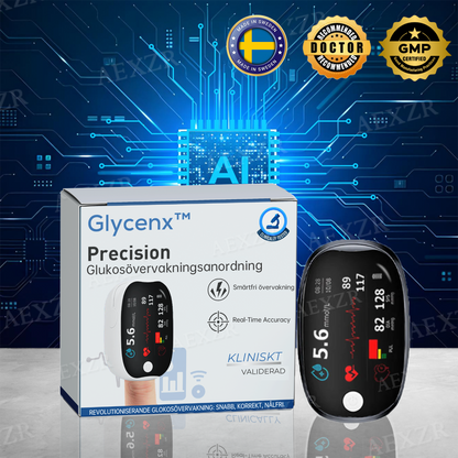 Glycenx™ ❤- 𝕤𝕒𝕧𝕖 𝕦𝕡 𝕥𝕠 -𝟟𝟘% 🅾🅵🅵 ❤ Precisionsenhet för glukosövervakning