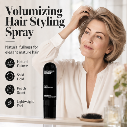 🔥90ml Fluffy Hair Shaping Spray Long Lasting Volumizing Mist with Peach Fragrance