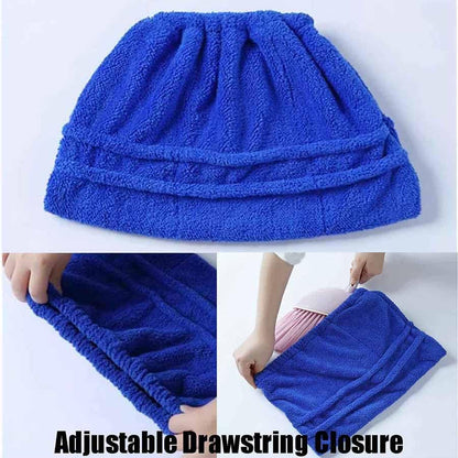 Icexeco Lazy Broom Cover Cloth, Multifunctional Lazy Brooms Cover, Washable Reusable Microfiber Broom Sweeping Refill, Wet & Dry Dual Use, Washable Mop Covers