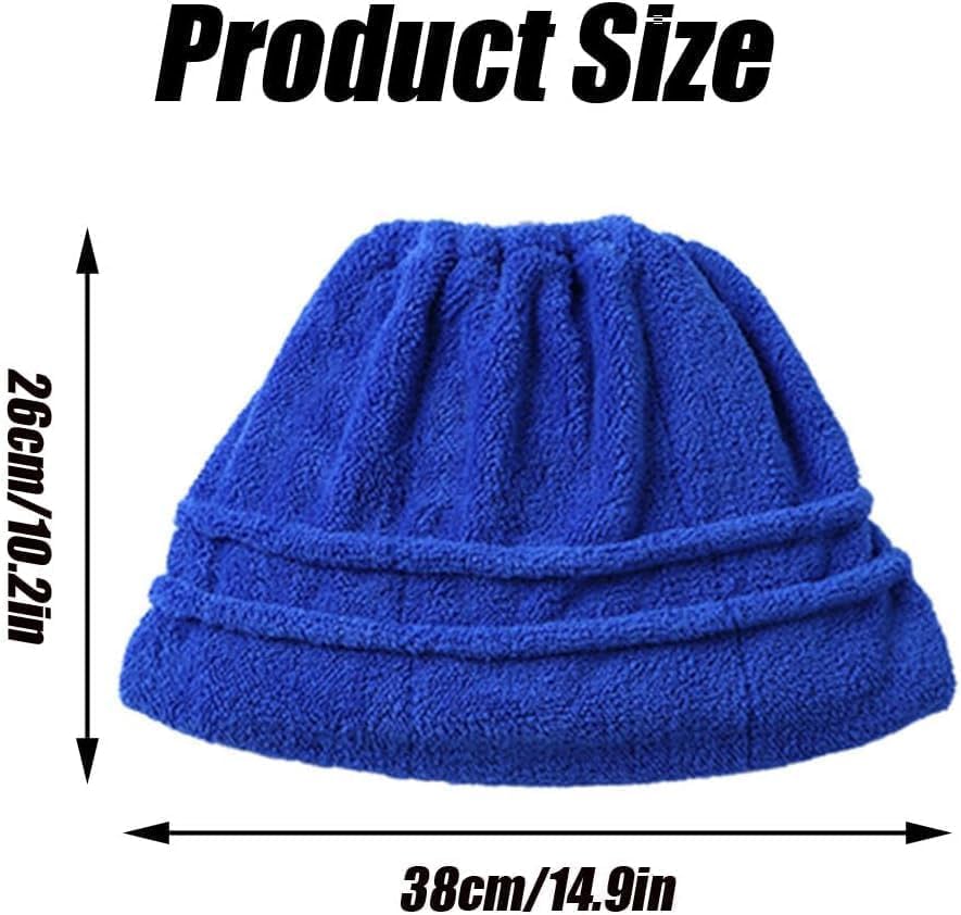 Icexeco Lazy Broom Cover Cloth, Multifunctional Lazy Brooms Cover, Washable Reusable Microfiber Broom Sweeping Refill, Wet & Dry Dual Use, Washable Mop Covers