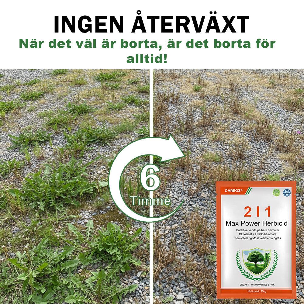 🏆Officiell butik | Begränsad upplaga | Cvreoz® 2 i 1 Max Power Herbicid