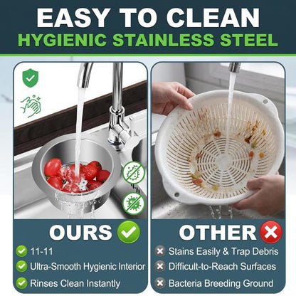304 Stainless Steel Hanging Sink Strainer