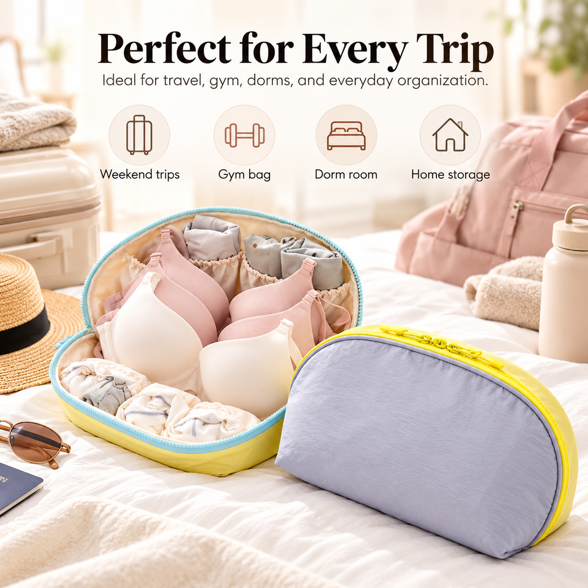 The Ultimate Travel Underwear Organizer ✈️