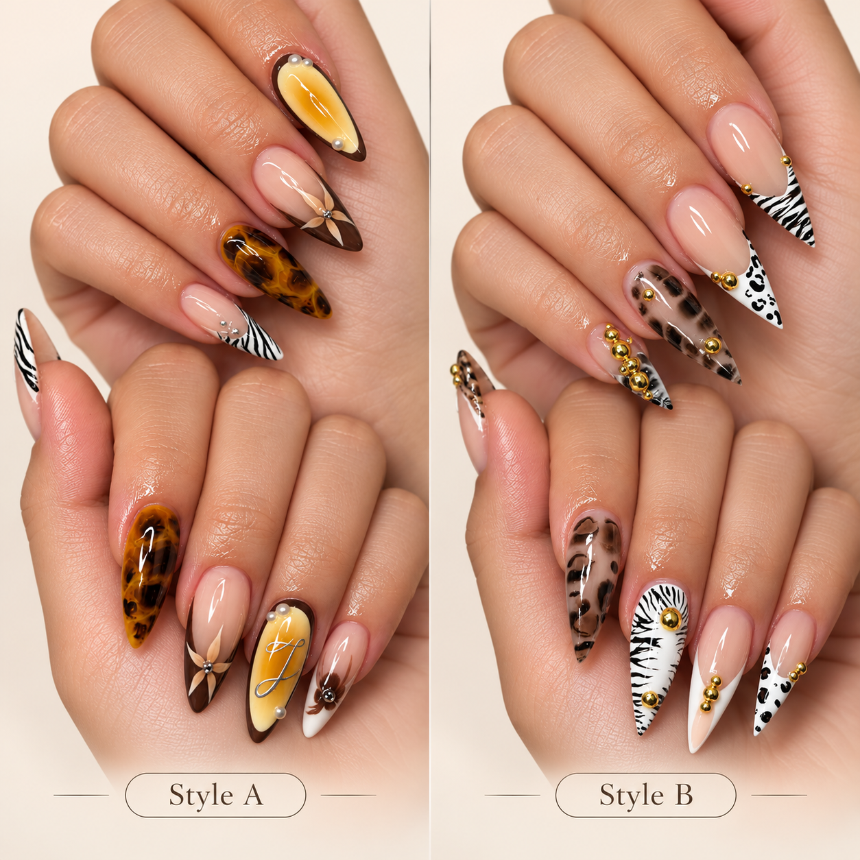 Duo Set — Amber Bloom + Wild Luxe