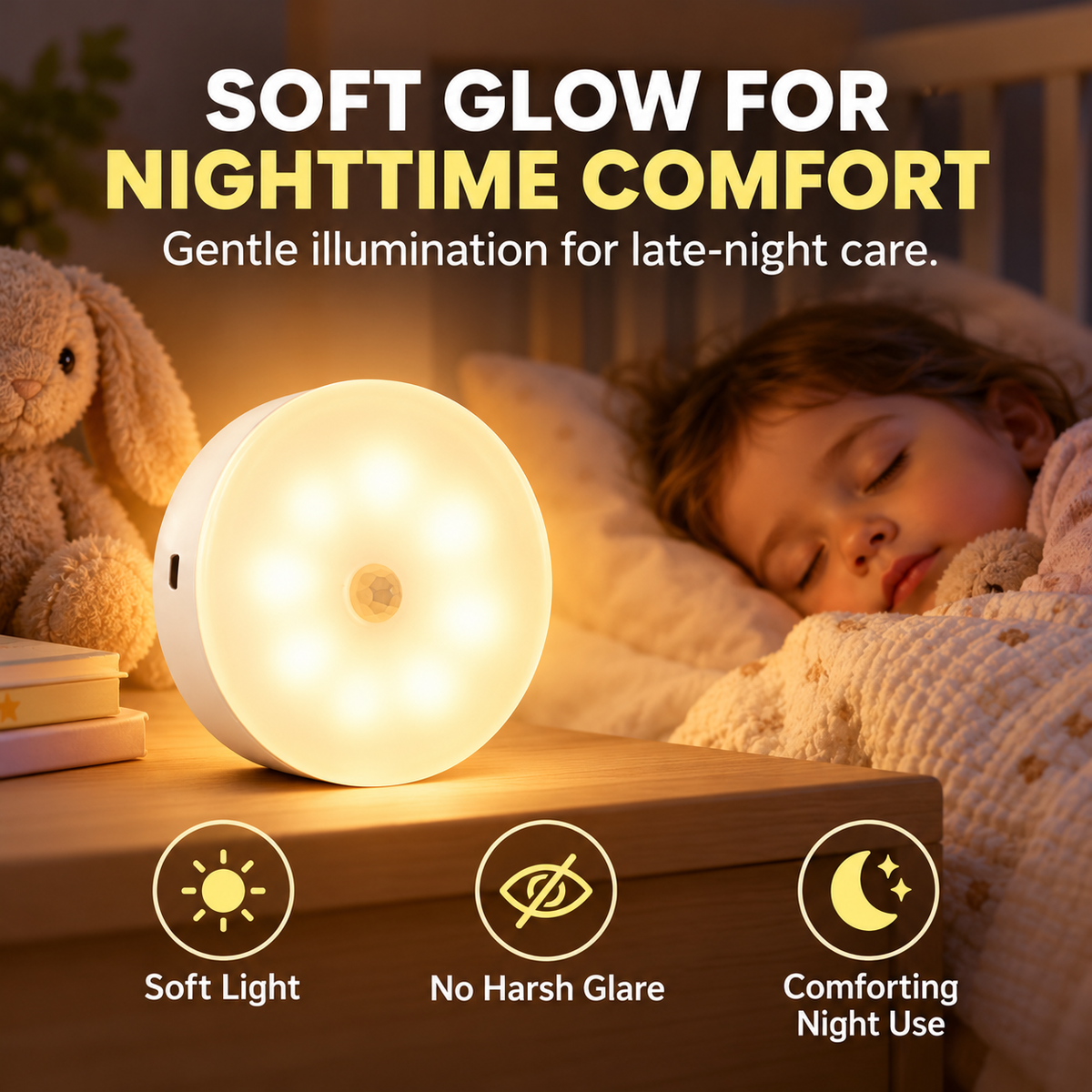 Wireless Motion-Sensor Light
