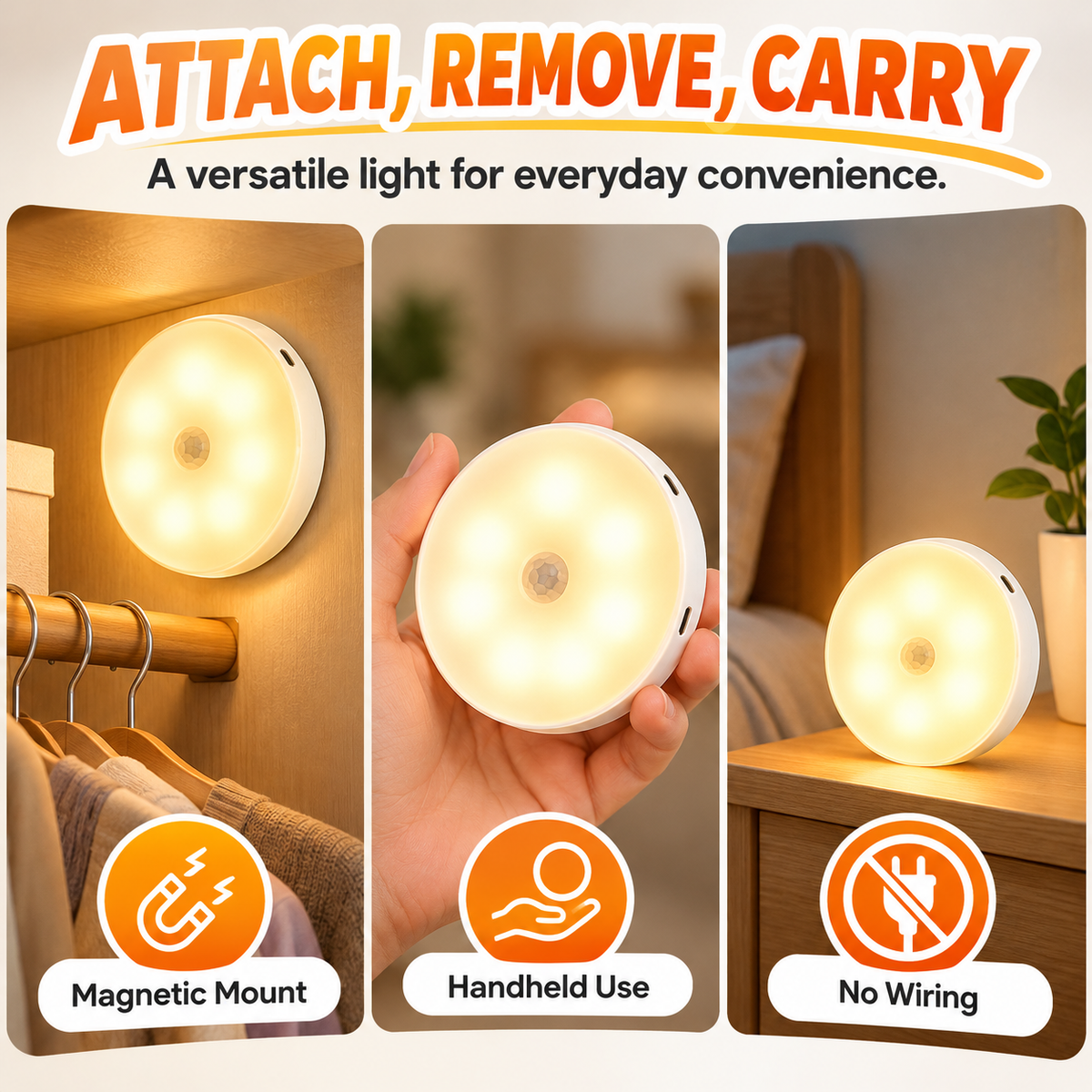 Wireless Motion-Sensor Light