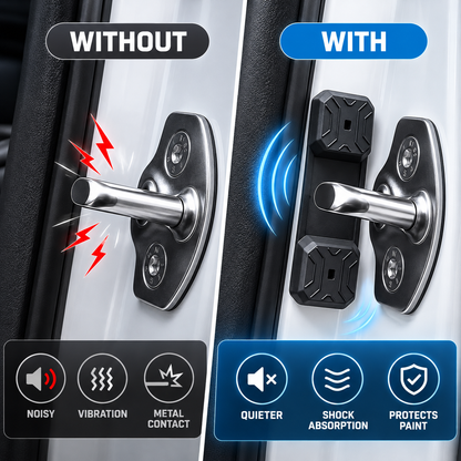 Magnetic Car Door Buffer Pads – Silicone Anti-Rattle Door Bumpers for Quieter Closing & Scratch Protection