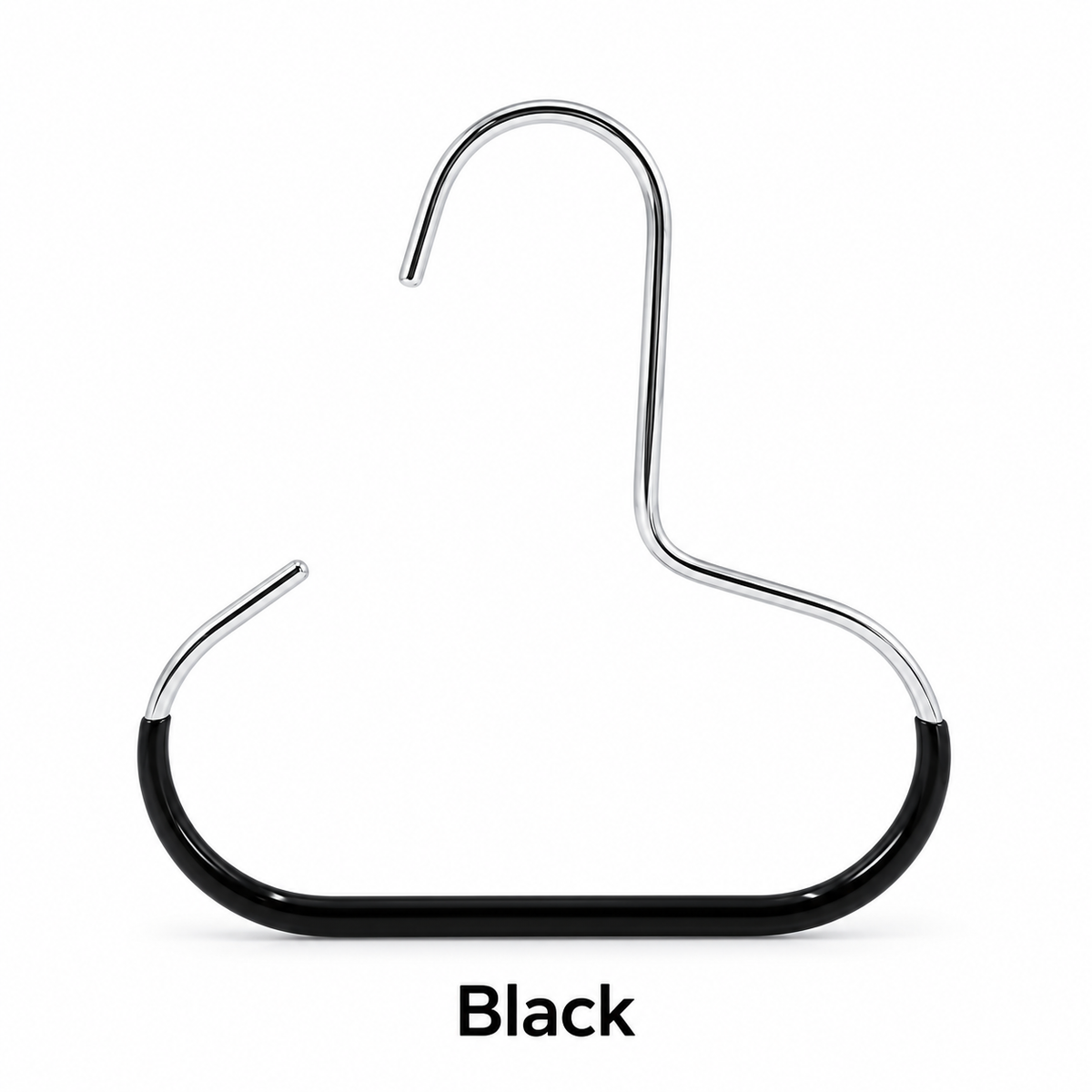 S-Shaped Hat & Scarf Hangers – Space-Saving Closet Organizer Hooks for Caps, Scarves & Accessories