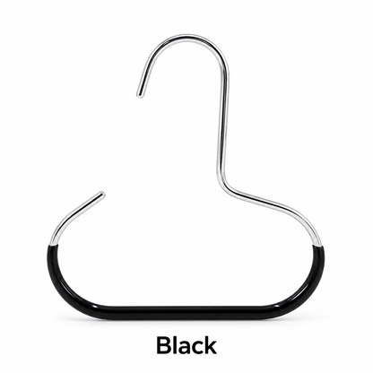 S-Shaped Hat & Scarf Hangers – Space-Saving Closet Organizer Hooks for Caps, Scarves & Accessories