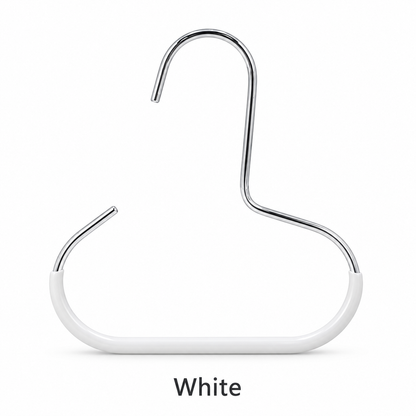 S-Shaped Hat & Scarf Hangers – Space-Saving Closet Organizer Hooks for Caps, Scarves & Accessories