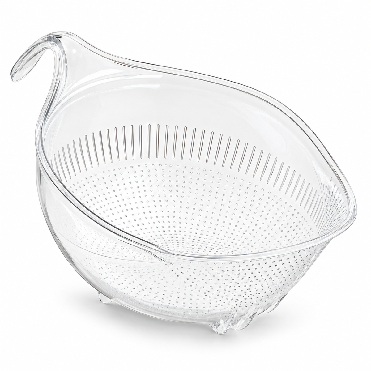 The Ultimate Multipurpose Rice Strainer: Wash, Drain & Store with Zero Mess!