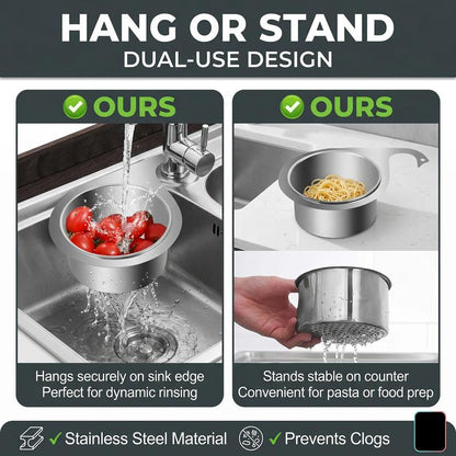 304 Stainless Steel Hanging Sink Strainer