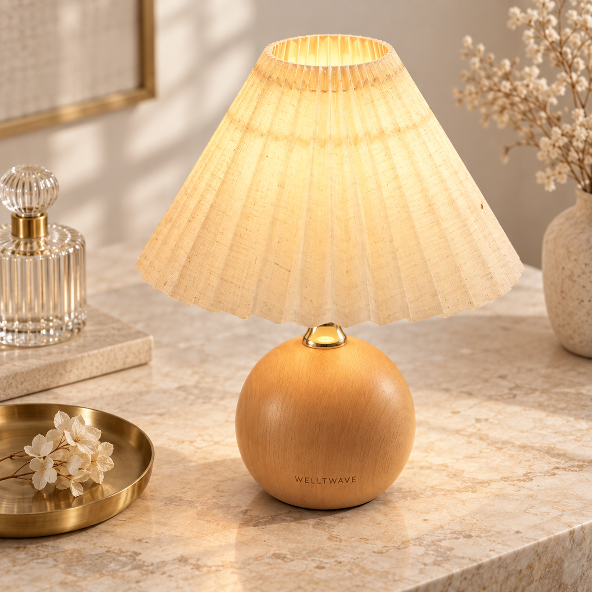 Liora Pleated Table Lamp