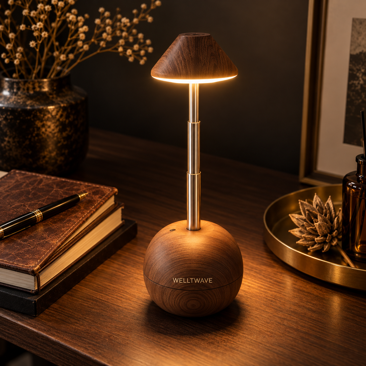 Varen Wood Table Lamp