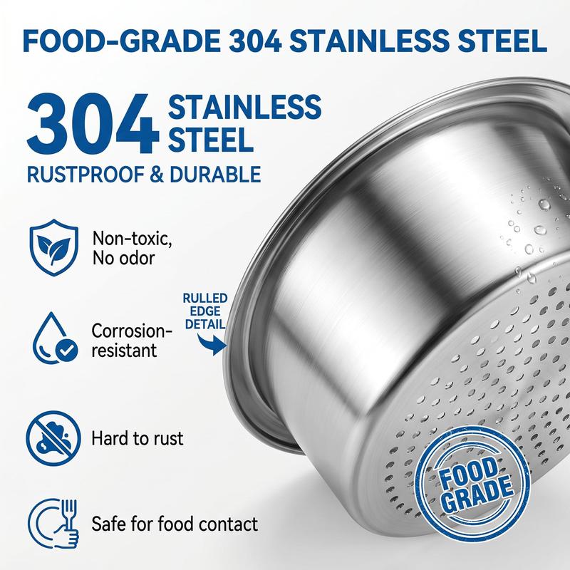 304 Stainless Steel Hanging Sink Strainer