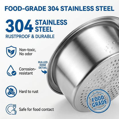 304 Stainless Steel Hanging Sink Strainer