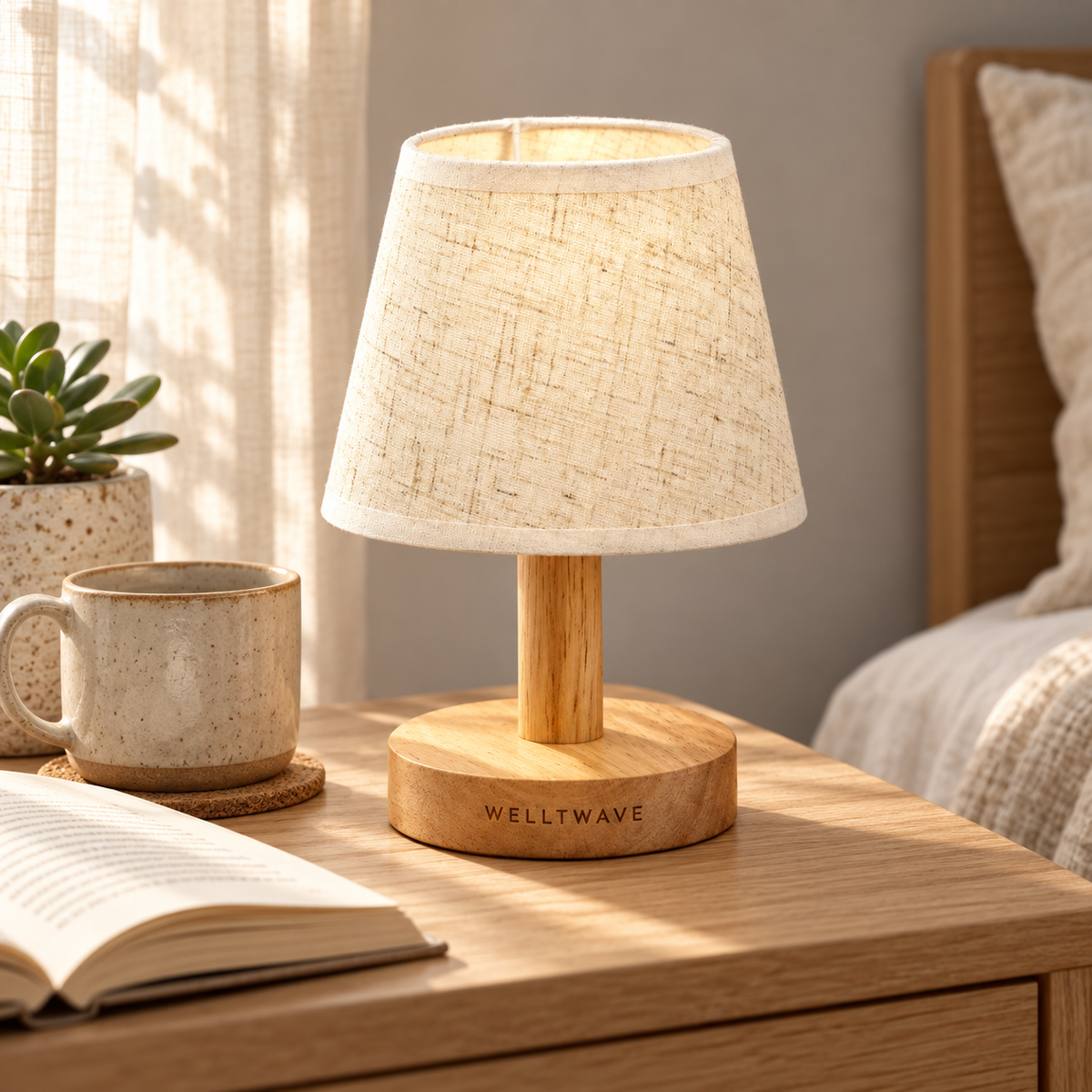 Soren Linen Table Lamp