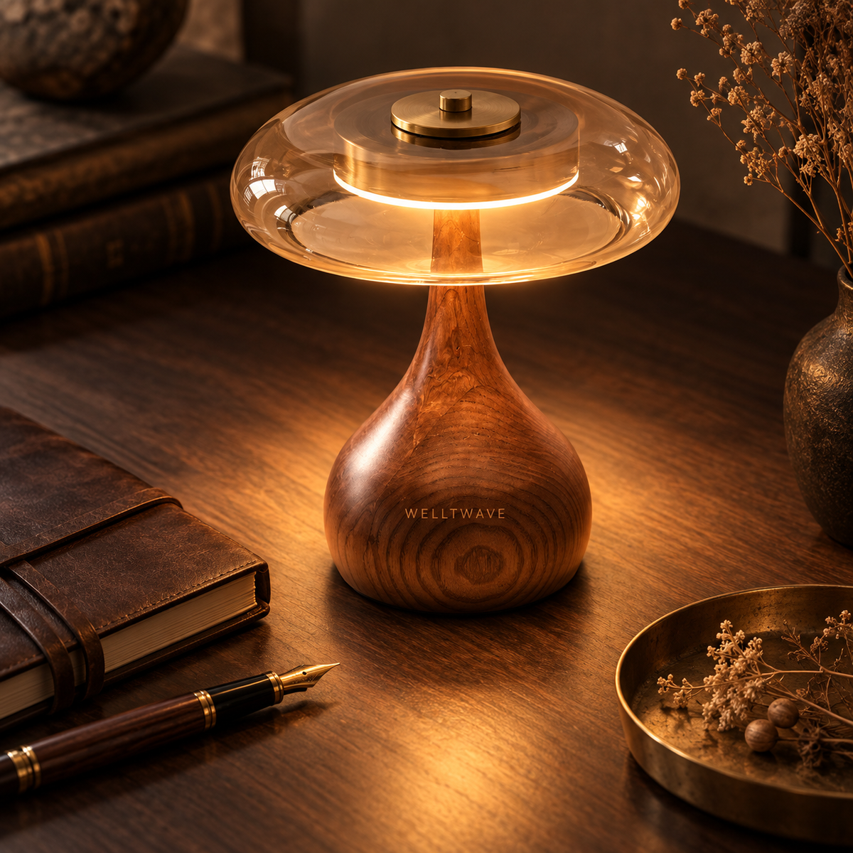 Auren Glass Table Lamp