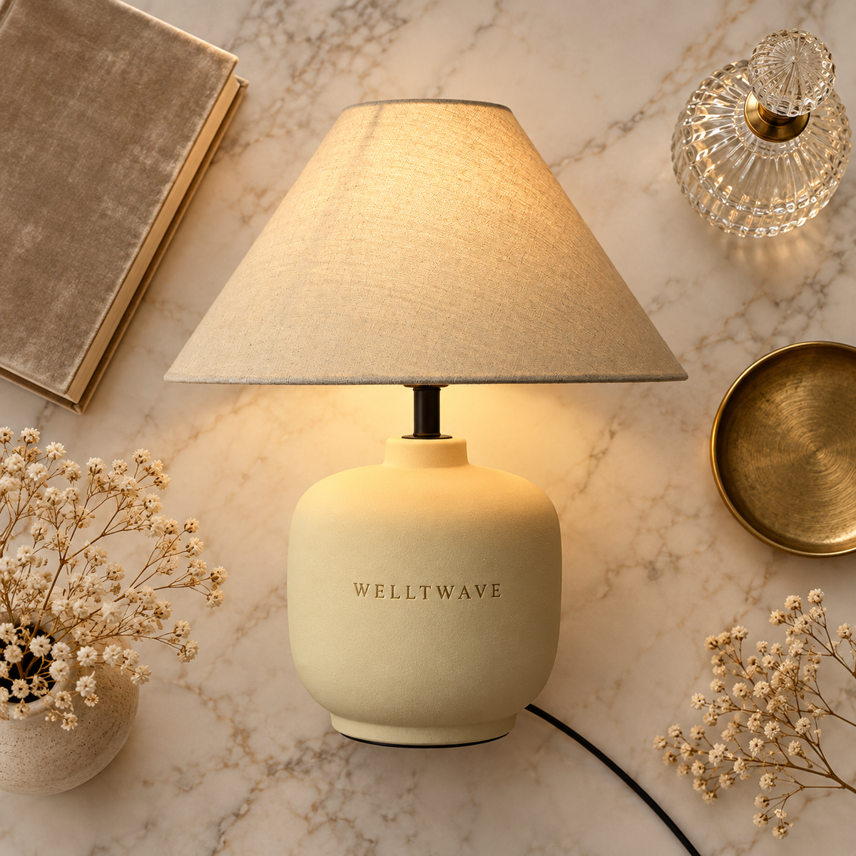 Noma Linen Table Lamp