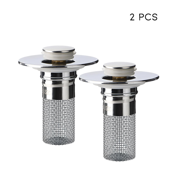 Sink Drain Strainer with Removable Stainless Steel Basket PRO-upsell