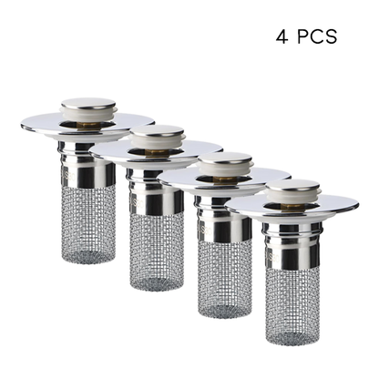 Sink Drain Strainer with Removable Stainless Steel Basket PRO-upsell